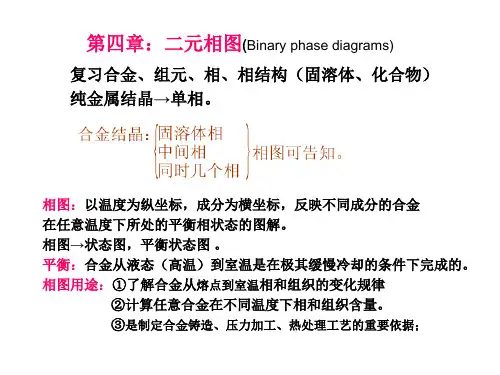 第四章：二元相图