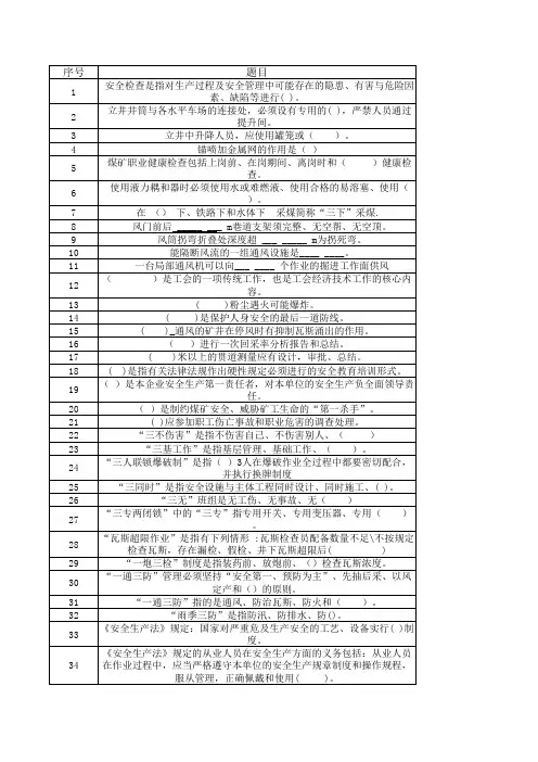 知识答题题库(600道题)