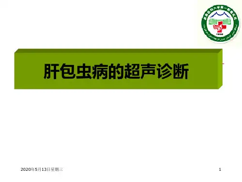 肝包虫病的超声诊断