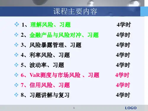 金融风险管理课件PPT66页iu