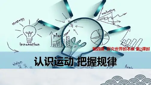 高中政治必修4精品课件4：4.2 认识运动 把握规律
