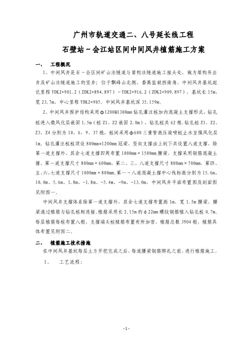 植筋方案——精选推荐