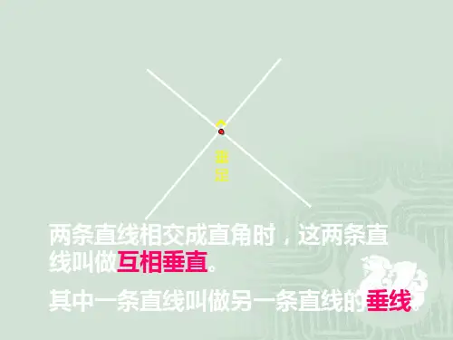 画垂线和平行线课件