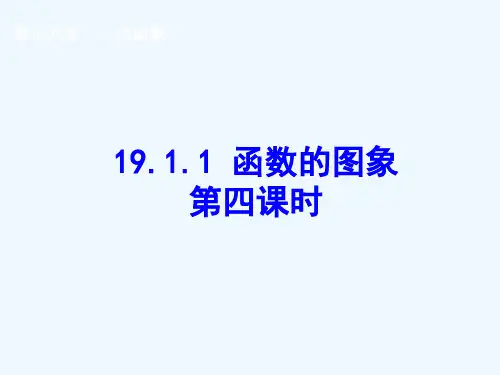 人教版初二数学一次函数画函数图像(课件)