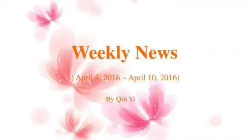 Weekly News