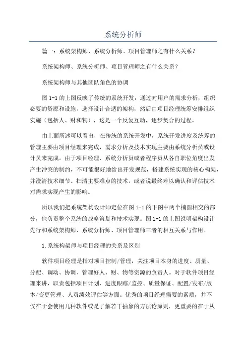 系统分析师