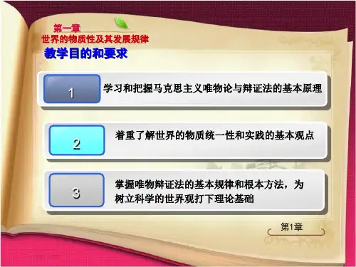 马哲一章一节ppt课件