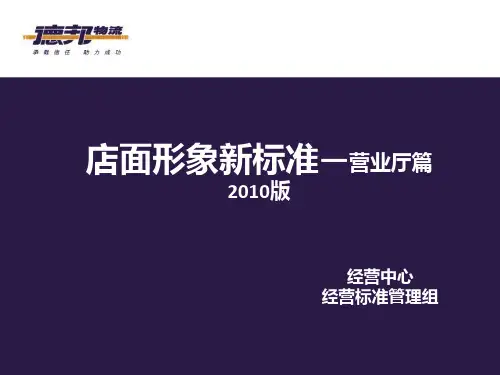 店面形象标准PPT课件
