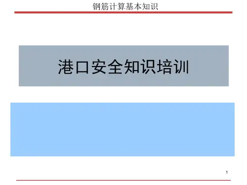港口安全知识培训ppt课件