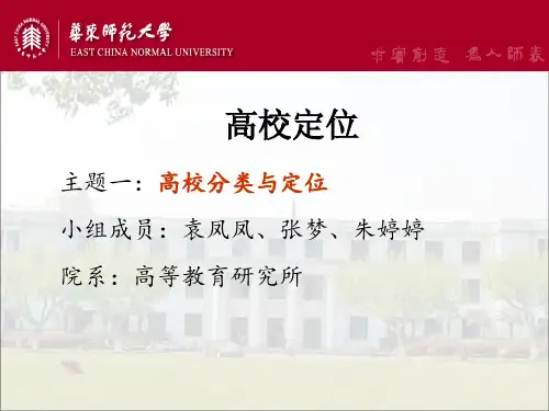 高校定位