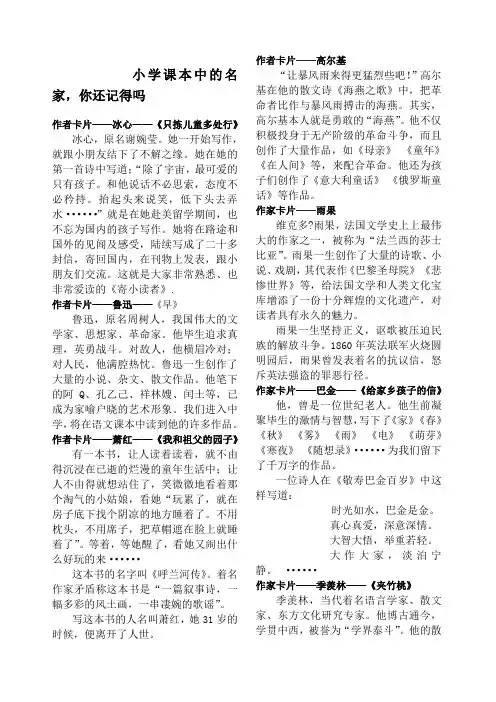 作家卡片