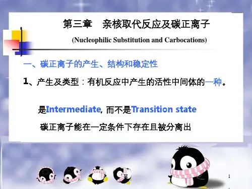 第三章碳正离子