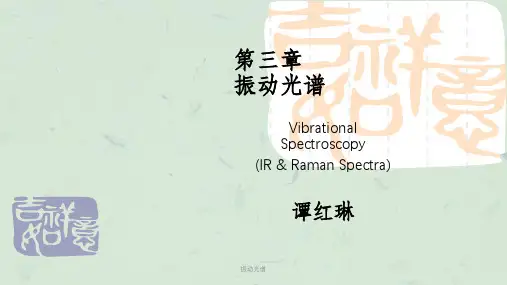 振动光谱课件