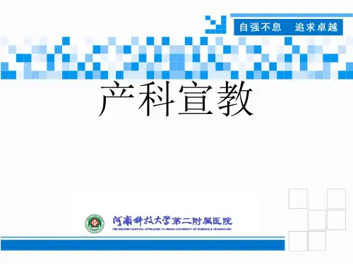 产科宣教 ppt课件