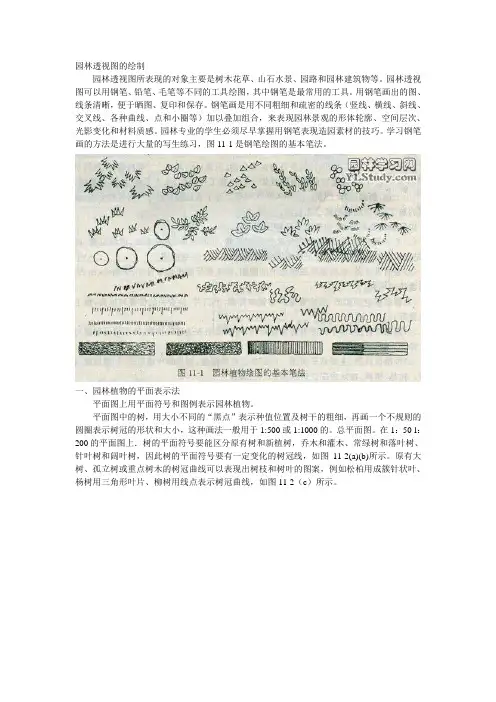 (完整版)园林手绘技巧教程
