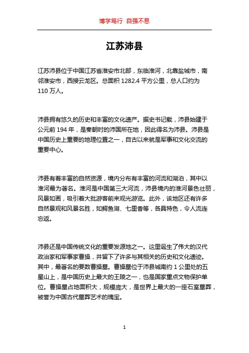 江苏沛县_精品文档
