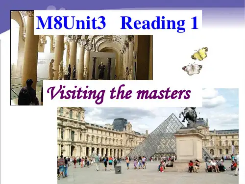 高中英语选修八：M8U3 Reading1 课件