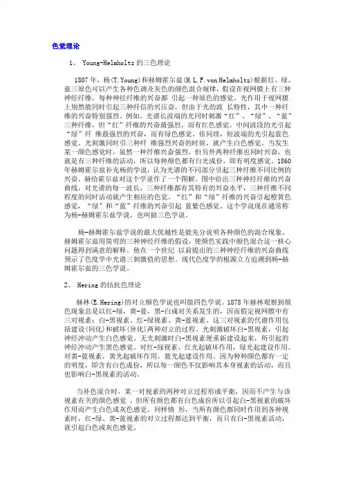色觉理论