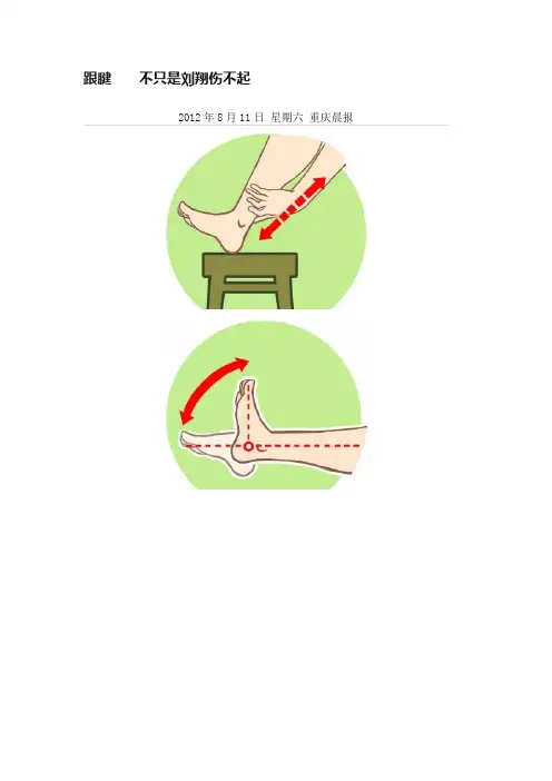 跟腱　　不只是刘翔伤不起