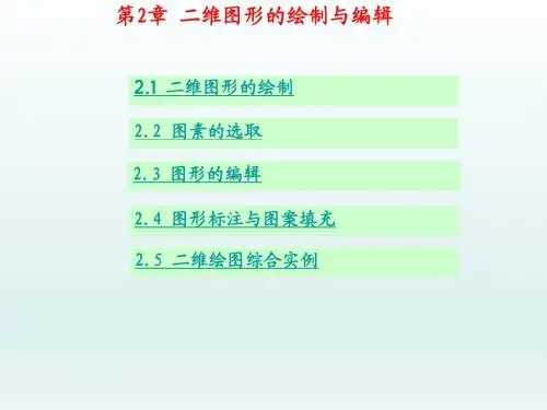 Mastercam X6应用与实例教程第2章 二维图形的绘制与编辑