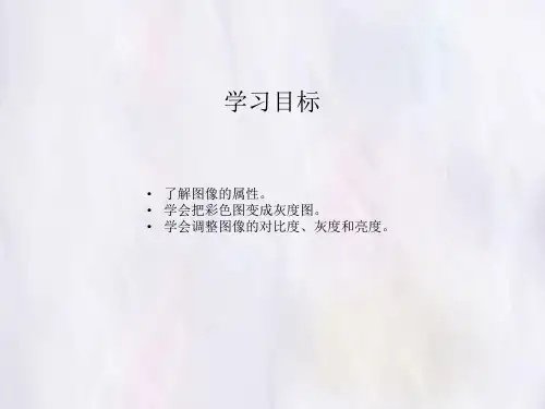 四年级下册信息技术课件第6课改变图像的属性人教新课标共22张PPT