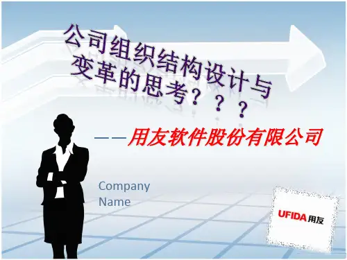 二、用友公司组织结构思考