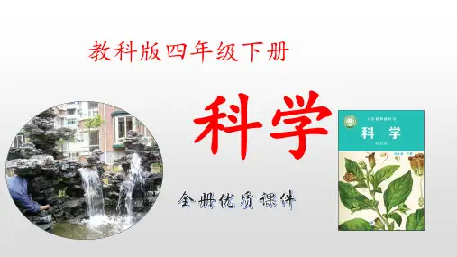 教科版科学四年级下册《模拟安装照明电路》优质课件