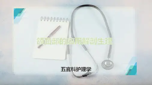 颌面部的应用解剖生理