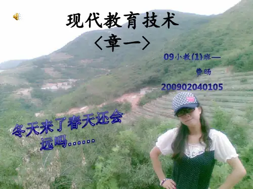 现代教育技术  ppt课件