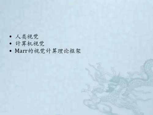 计算机视觉总论课件