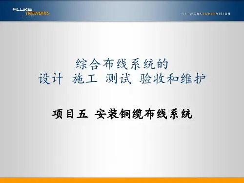 110配线架端接 ppt课件