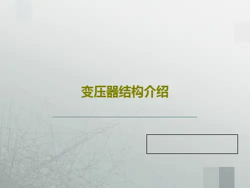 变压器结构介绍共49页