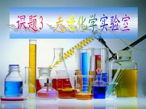 1-3  走进化学实验室