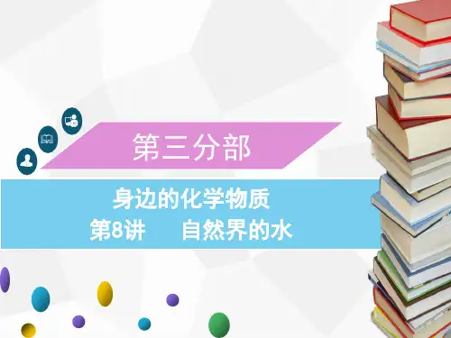 高中化学知识点复习PPT：自然界的水