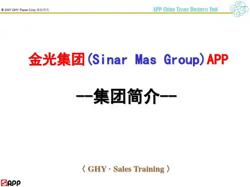 OI0701.1-Sl金光集团APP简介课件