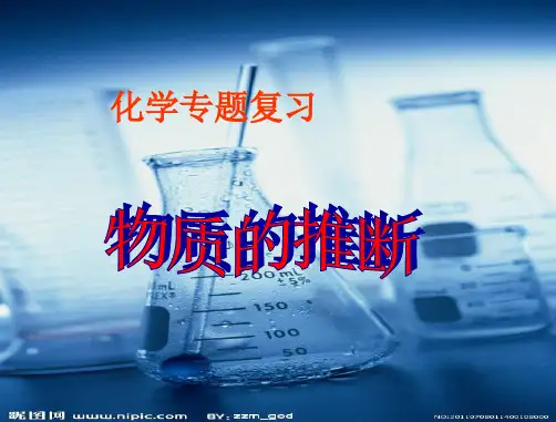 2020-2021学年九年级化学人教版(五四学制)专题复习 物质的推断  课件     