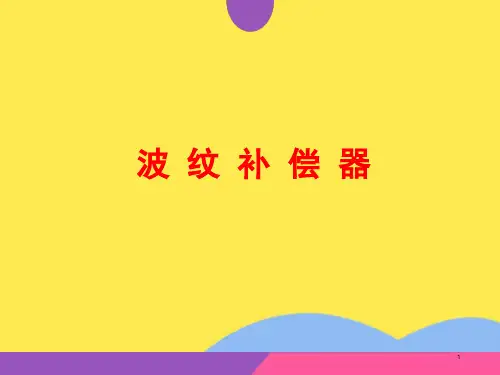 波 纹 补 偿 器优选PPT文档