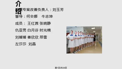 PDCA专案改善PPT课件