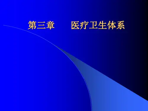 医疗卫生体系
