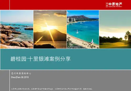 中原地产_2019年惠州 碧桂园十里银滩案例分析