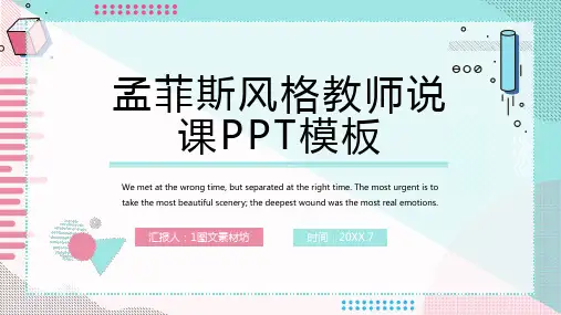 教师说课 精美模板 (37)