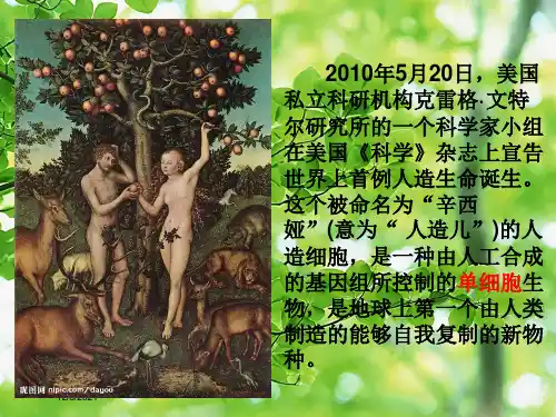 七年级科学上册 第4章 生物体的结构层次复习课件1 华东师大级上册自然科学课件