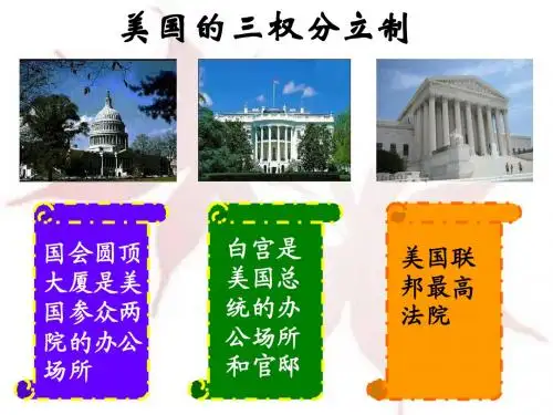3.3美国的三权分立制