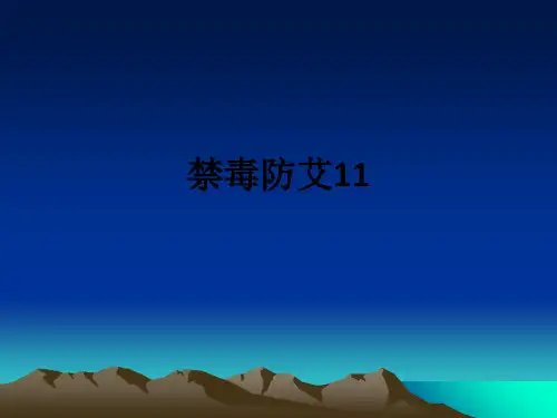 禁毒防艾11ppt课件