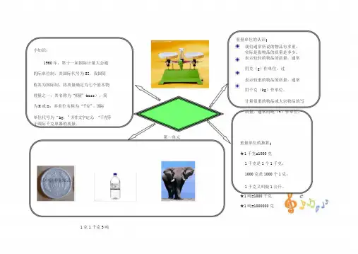三年级数学上册第一单元思维导图