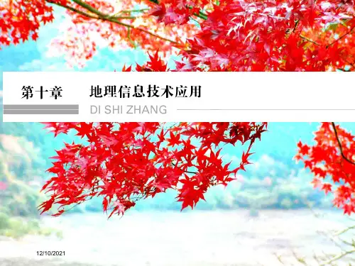 高考地理总复习 第十章 地理信息技术应用(选考部分b)课件