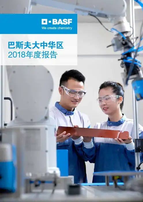 巴斯夫大中华区2018年度报告