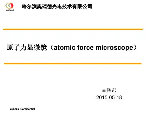 AFM原子力显微镜详解