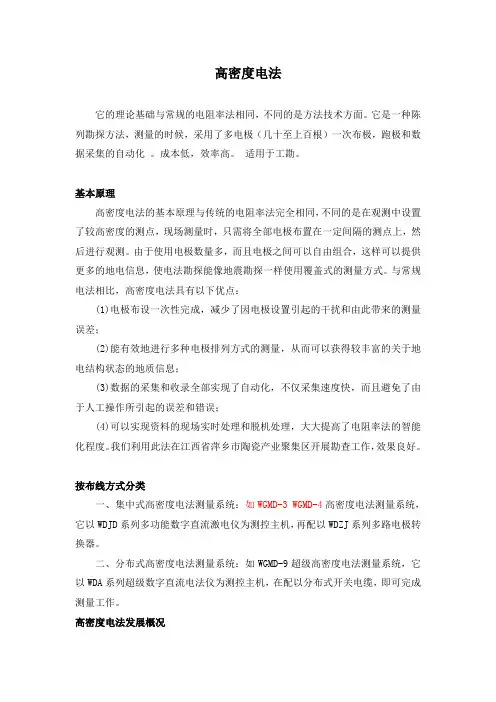 高密度电法