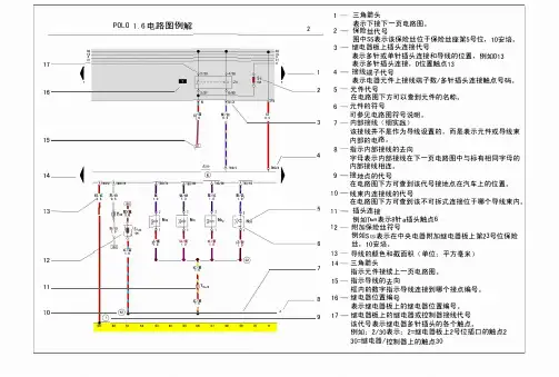 POLO 1.6汽车维修电路图